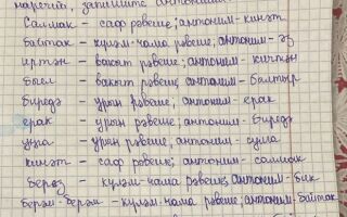 Упражнение 41. Прочитайте. Определите тип наречий. Запишите антонимы
